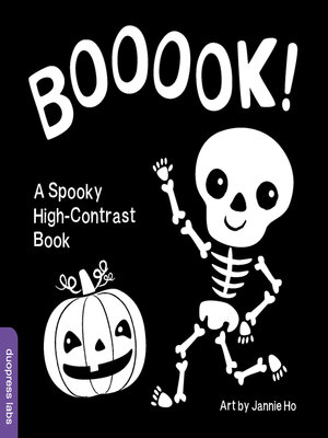cover image of Booook! a Spooky High-Contrast Book